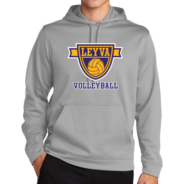 LeyVa Volleyball Fleece Hooded Pullover Thumbnail