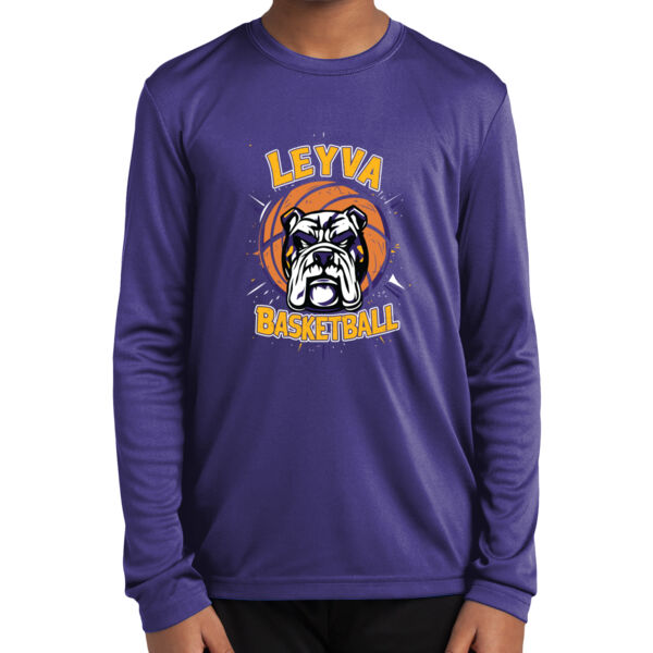 LeyVa Basketball Youth Long Sleeve PosiCharge Competitor Tee  Thumbnail