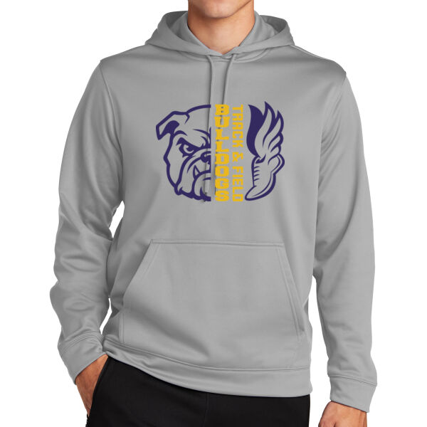  LeyVa Track and Field Fleece Hooded Pullover Thumbnail