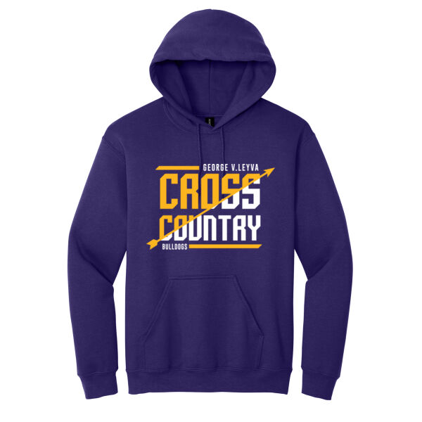 LeyVa Cross Country Heavy Blend Hooded Sweatshirt Thumbnail