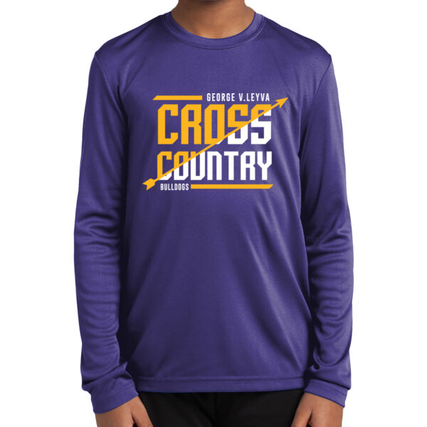 LeyVa Cross Country Youth Long Sleeve PosiCharge Competitor Tee Thumbnail