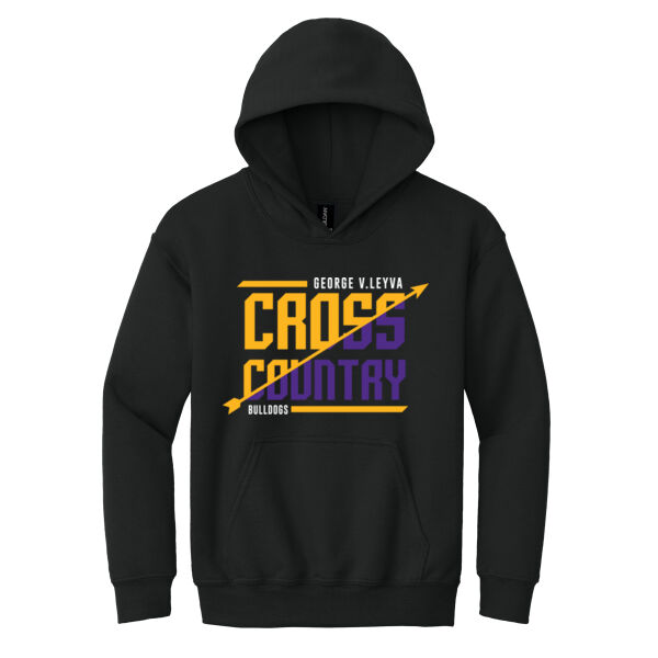 LeyVa Cross Country Youth Heavy Blend Hooded Sweatshirt Thumbnail