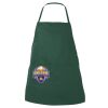 Caroline AL2B Butcher Style Cotton Twill Apron Forest Thumbnail